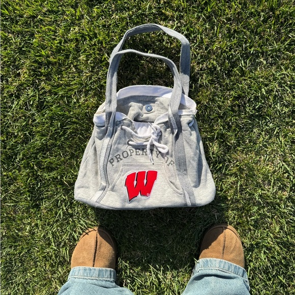 Y2K Wisconsin University Tote Style Gym Bag - Picture 1 of 4